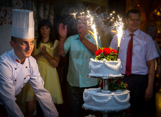 Polska tradycja Tort weselny